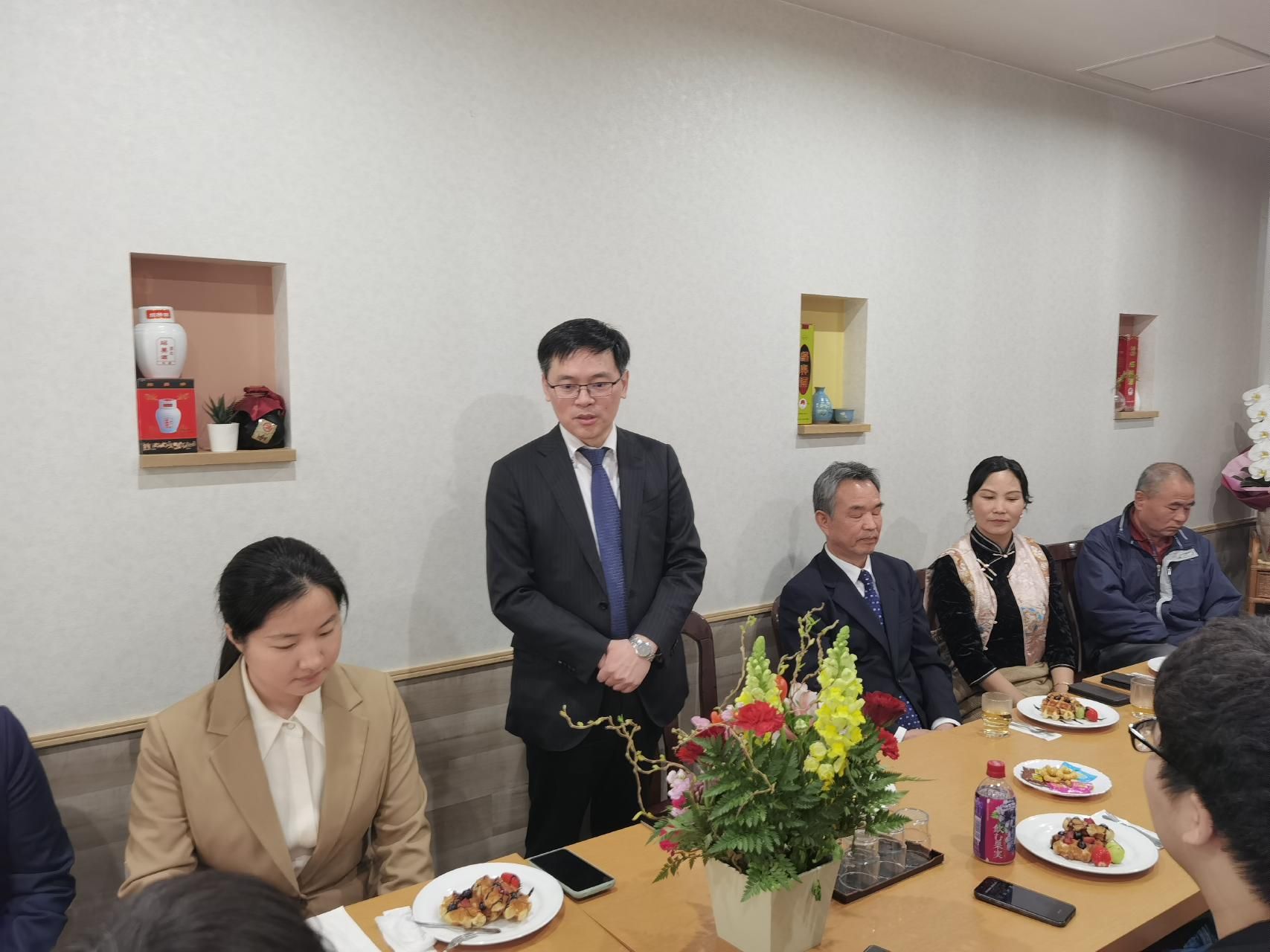 中国驻新潟总领馆副总领事冯淳出席福岛县日中友协新春交流会